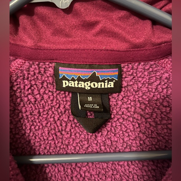 PATAGONIA Women's Better Sweater 1/4-zip Fleece MEDIUM VioletRed - Picture 3 of 11